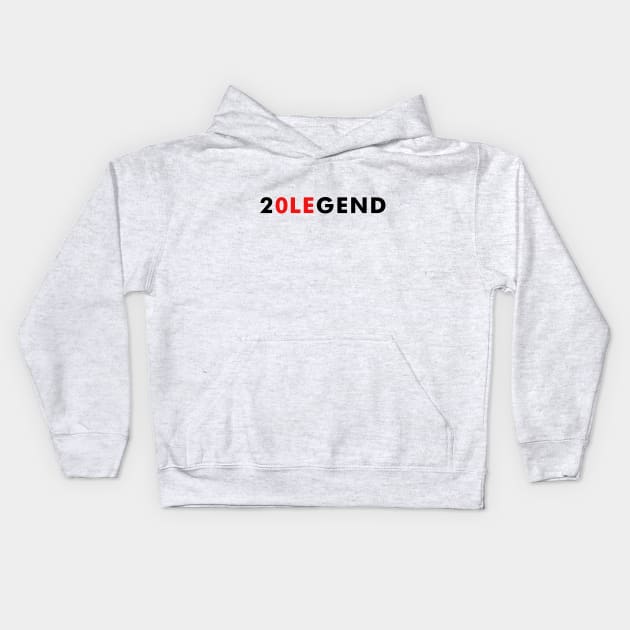 20 LEGEND Kids Hoodie by TheUnitedPage